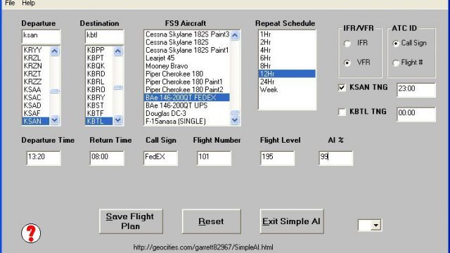 Screenshot 1 — Simple AI v. 1.06