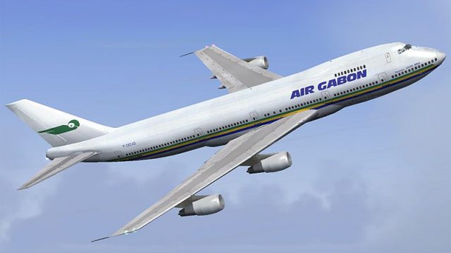 Screenshot 1 — Air Gabon Boeing 747-200 F-ODJG