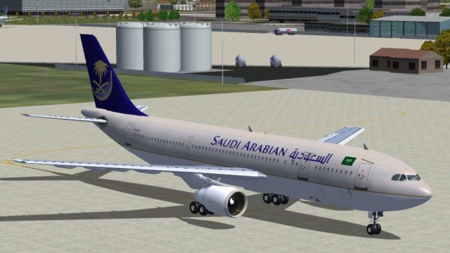 Screenshot 1 — Saudi Arabian Airbus A300B4-620 HZ-AJF