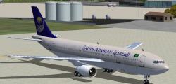 Saudi Arabian Airbus A300B4-620 HZ-AJF for FS2004