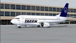 Screenshot 1 — TAROM Boeing 737-36Q YR-BGX