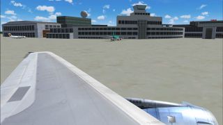 Screenshot 2 — SGA Douglas DC-10 Wing And Engine Views