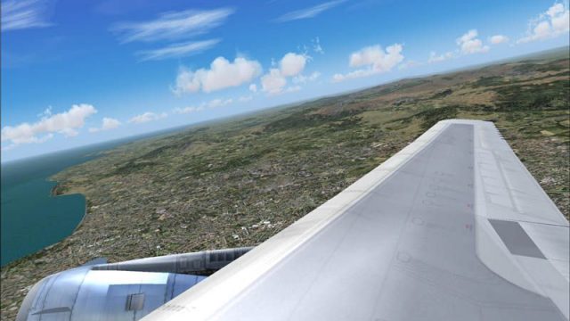 Screenshot 1 — SGA Douglas DC-10 Wing And Engine Views