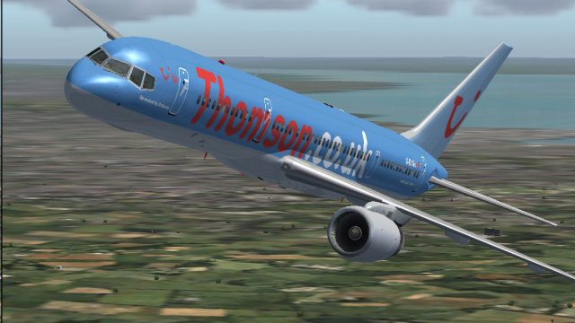 Screenshot 1 — Thomson Boeing 757-200
