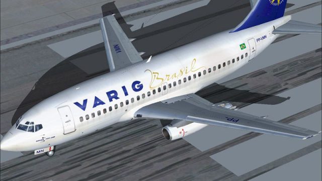 Screenshot 1 — Varig Boeing 737-200 PP-VMN