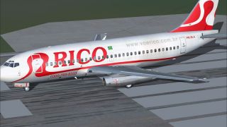 Screenshot 1 — Rico Boeing 737-200 PR-RLA