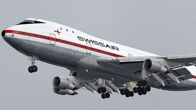 Screenshot 1 — Swissair Boeing 747-257B HB-IGA