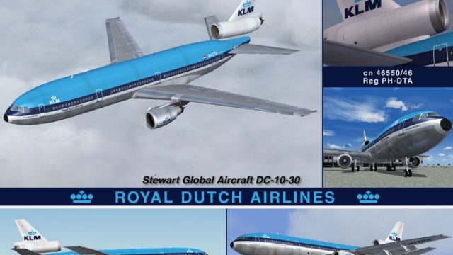 Screenshot 1 — KLM Royal Dutch Airlines DC-10-30