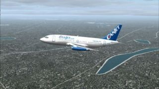 Screenshot 1 — Canjet Boeing 737-200 CJ233