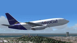 Screenshot 1 — Aerogal Ecuador Boeing 737-200