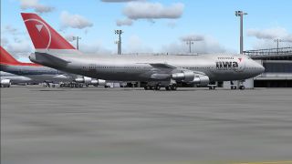 Screenshot 4 — Northwest Airlines Boeing 747-200 N627US