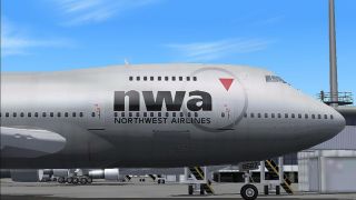 Screenshot 3 — Northwest Airlines Boeing 747-200 N627US