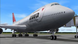 Screenshot 2 — Northwest Airlines Boeing 747-200 N627US