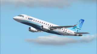 Screenshot 1 — LOT Embraer 170
