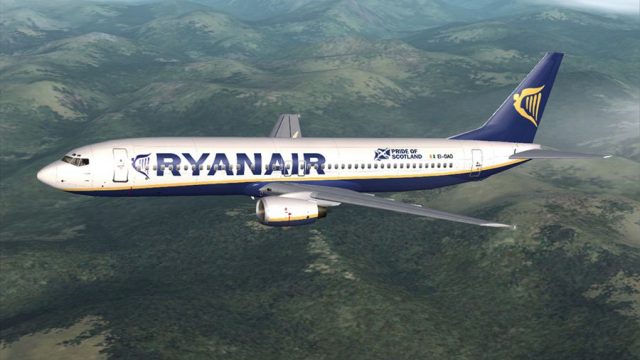 Screenshot 1 — Ryanair Boeing 737-800 EI-DAO