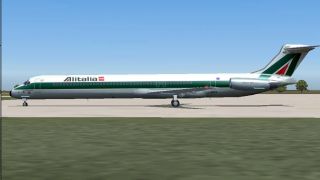 Screenshot 1 — Alitalia McDonnell Douglas MD-82 I-DATO