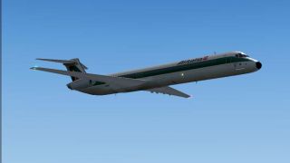 Screenshot 1 — Alitalia McDonnell Douglas MD-82 