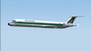 Screenshot 1 — Alitalia McDonnell Douglas MD-82 I-DAWI