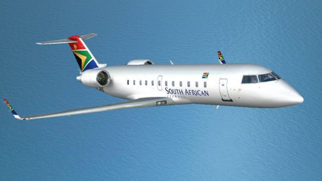 Screenshot 1 — South African Express Canadair CRJ