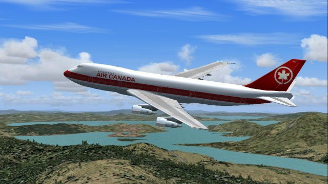 Screenshot 1 — Air Canada Boeing 747-223BM C-GAGB
