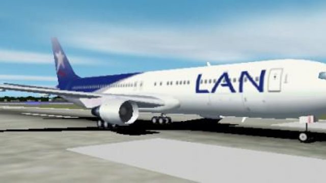 Screenshot 1 — Lan Boeing 767-300