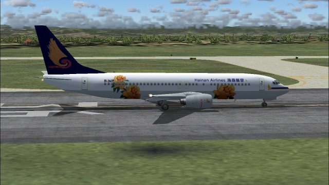 Screenshot 1 — Hainan Airlines Boeing 737-800 B-2637