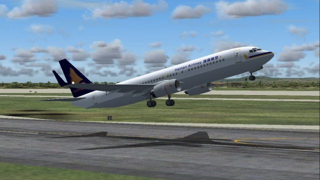 Screenshot 1 — Hainan Airlines Boeing 737-800 NG B-2158
