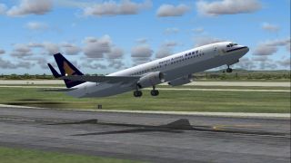 Screenshot 1 — Hainan Airlines Boeing 737-800 NG B-2158
