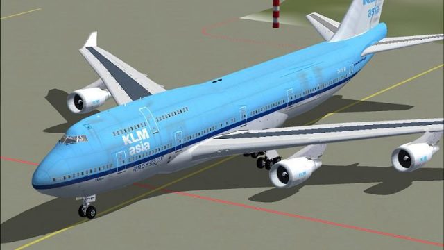 Screenshot 1 — KLM Asia Boeing 747-400 PH-BFM