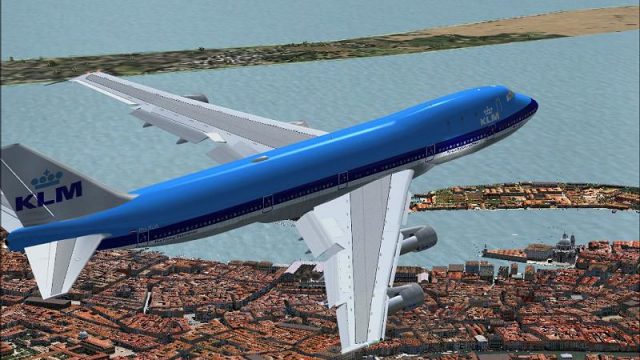 Screenshot 1 — KLM Boeing 747-200 PH-BUA