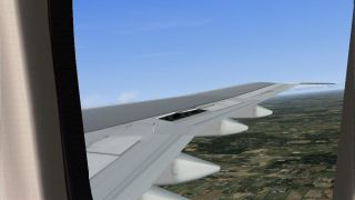 Screenshot 4 — POSKY 747-200 Wing Views