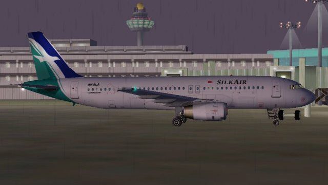 Screenshot 1 — Singapore SilkAir Airlines A320