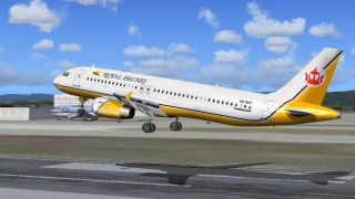 Screenshot 1 — Royal Brunei Airlines Airbus A320