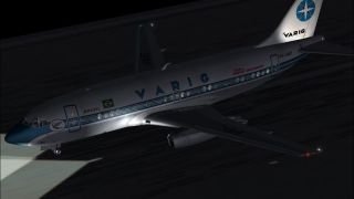 Screenshot 2 — Boeing 737-200 Night Textures Fix