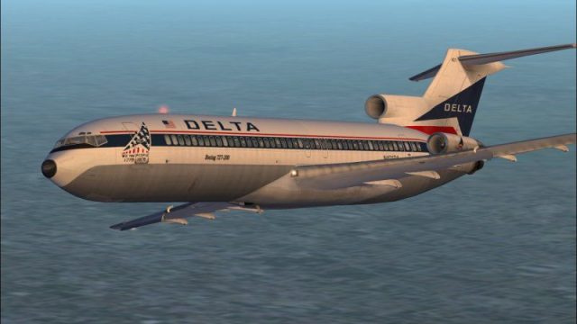 Screenshot 1 — Delta Airlines Boeing 727-200