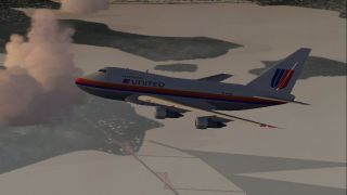 Screenshot 1 — United Airlines Boeing 747SP-21