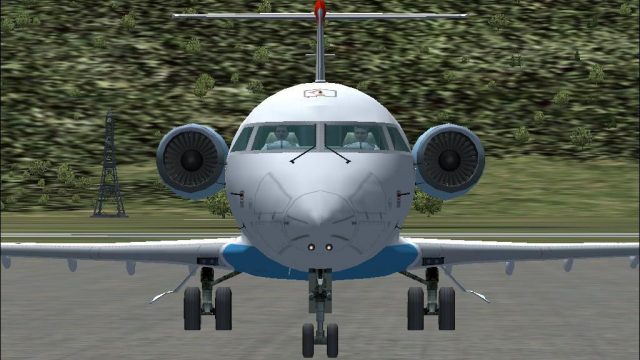 Screenshot 1 — Austrian Arrows CRJ