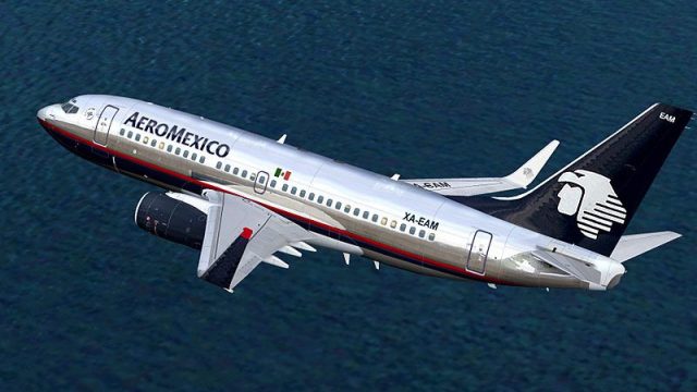 Screenshot 1 — Aeromexico Boeing 737-700