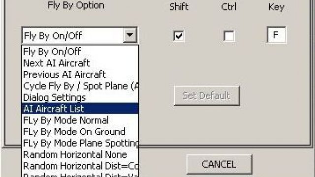 Screenshot 1 — Fly By v2.0