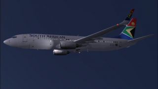 Screenshot 8 — South African Airways Boeing 737-800 ZS-SBV
