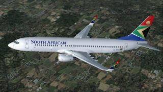Screenshot 2 — South African Airways Boeing 737-800 ZS-SBV