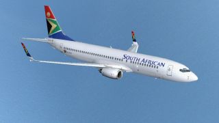 Screenshot 5 — South African Airways Boeing 737-800 ZS-SBV