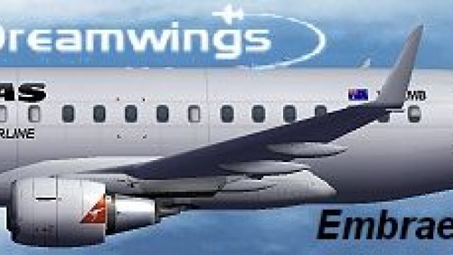 Screenshot 1 — Qantas Embraer 170