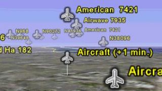 Screenshot 9 — MyFsGoogleEarth 1.0 - Link Google Earth with Flight Simulator 2004