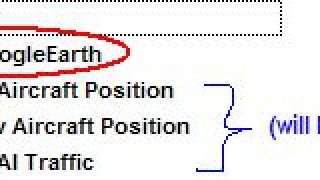Screenshot 10 — MyFsGoogleEarth 1.0 - Link Google Earth with Flight Simulator 2004