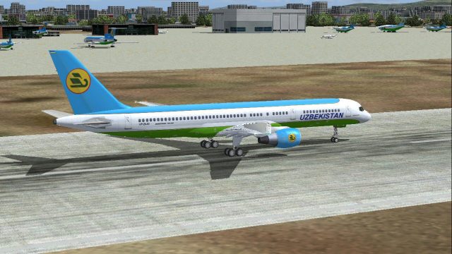Screenshot 1 — Boeing 757-23P (PW) Of Uzbekistan
