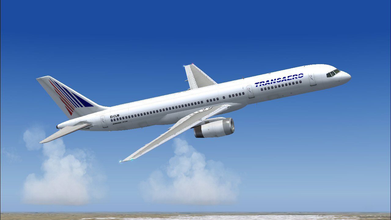 Transaero Boeing 757-200 for FS2004