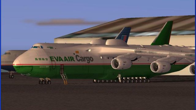 Screenshot 1 — EVA Air Cargo Antonov AN-225