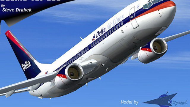 Screenshot 1 — Delta Airlines Boeing 737-800