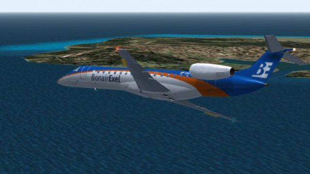 Screenshot 1 — BonairExel ERJ-145 PH-RXB